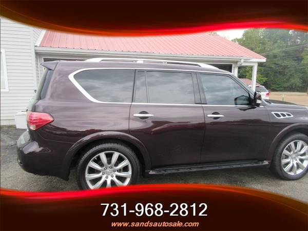 2012 INFINITI QX56 4X4, LEATHER, 3RD ROW SEATING, CAPTAIN CHAIRS, SUNR for sale in Lexington, TN – photo 17