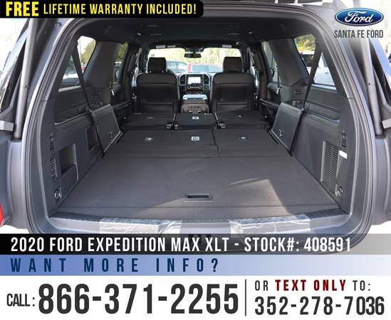 *** 2020 Ford Expedition Max XLT *** SAVE Over $8,000 off MSRP! -... for sale in Alachua, GA – photo 19