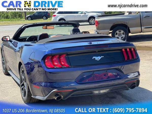 2020 Ford Mustang EcoBoost Premium Convertible - - by for sale in Bordentown, PA – photo 6