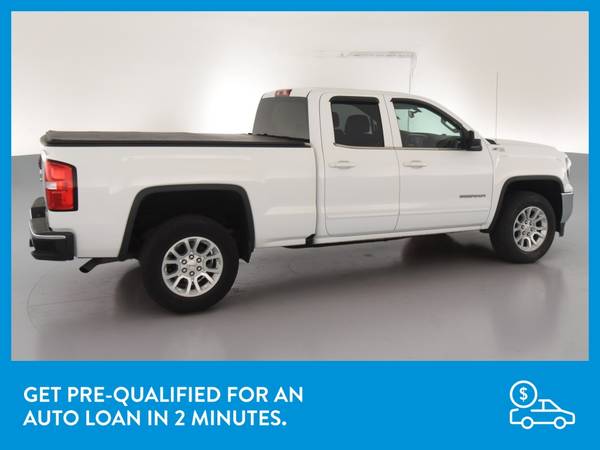 2017 GMC Sierra 1500 Double Cab SLE Pickup 4D 6 1/2 ft pickup White for sale in Washington, District Of Columbia – photo 9