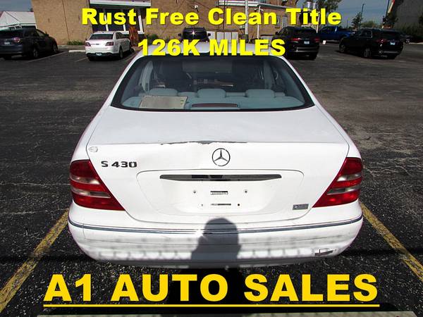 rust free 2001 Mercedes Benz S430 126k miles - - by for sale in Willowbrook, IL – photo 5