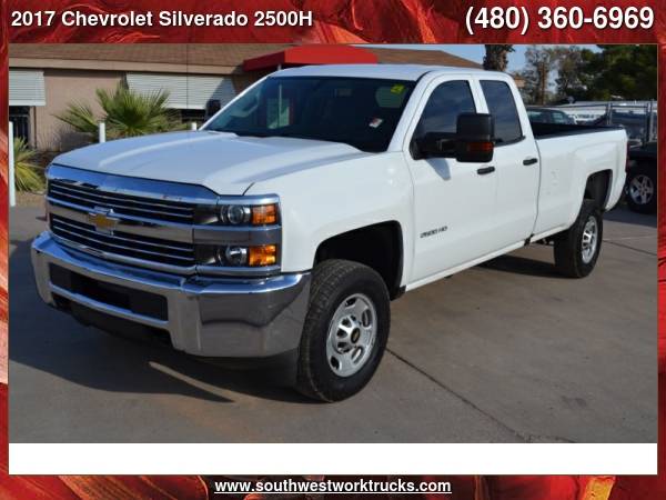 2017 Chevrolet Silverado 2500HD 2WD Double Cab Long Bed Work Truck -... for sale in mesa, TX – photo 3