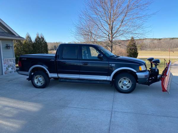 2001 f150 with plow - cars & trucks - by owner - vehicle automotive... for sale in Stevens Point, WI – photo 3