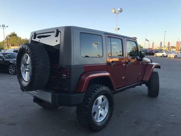 2008 Jeep Wrangler Unlimited Sahara 4x4 4dr SUV w/Side Airbag for sale in Rancho Cordova, CA – photo 7