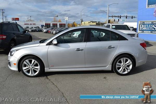 2015 Chevrolet Cruze LTZ / Automatic / Auto Start / Heated Leather... for sale in Anchorage, AK – photo 3