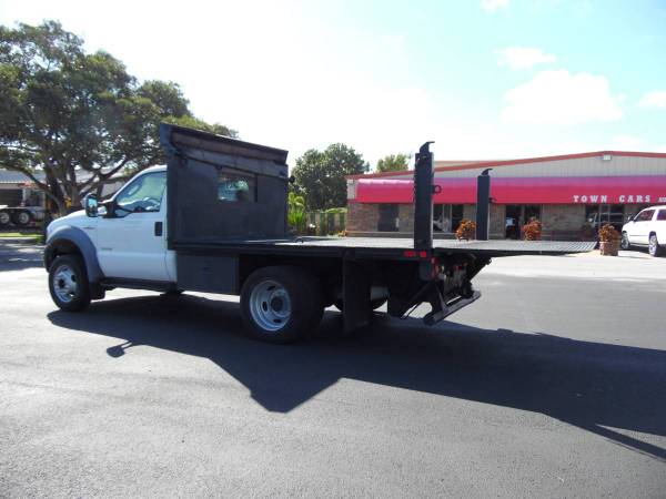 Ford F450 STAKE TRUCK FLATBED Utility Truck Flat Bed Truck w/LIFT... for sale in West Palm Beach, FL – photo 4