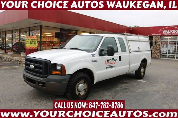 2007FORD F250 SUPERDUTY V8 XLT CONTRACTOR UTILITY SERVICE TRUCK... for sale in WAUKEGAN, IL