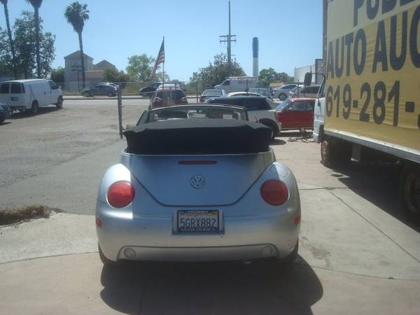 2004 Volkswagen New Beetle Convertible Public Auction Opening Bid for sale in Mission Valley, CA – photo 4