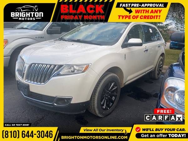2011 Lincoln MKX Base AWD! AWD Wagon FOR ONLY $222/mo! - cars &... for sale in Brighton, MI