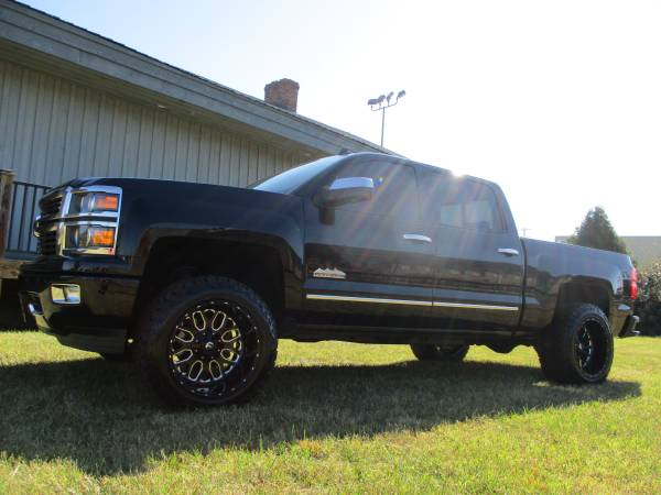LIFTED 2014 CHEVY SILVERADO 1500 4X4 20" FUEL WHEELS NEW 33X12.50 AT'S for sale in KERNERSVILLE, SC – photo 10