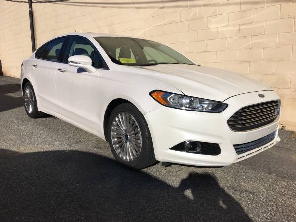 2014 Ford Fusion Titanium w/ Eco Boost, Sunroof and Leather. - cars... for sale in Peabody, MA – photo 7