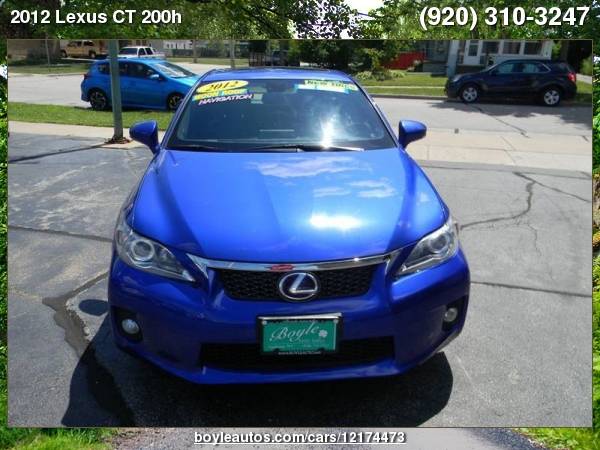 2012 Lexus CT 200h Premium 4dr Hatchback with for sale in Appleton, WI – photo 8