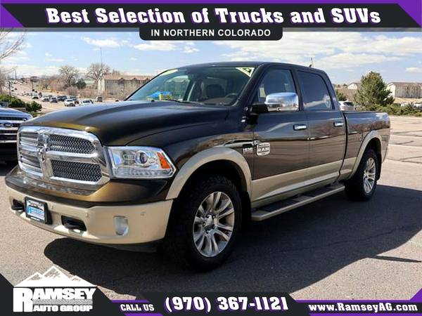 2014 Ram 1500 Crew Cab Laramie Longhorn Pickup 4D 4 D 4-D 6 1/3 ft for sale in Greeley, CO – photo 5