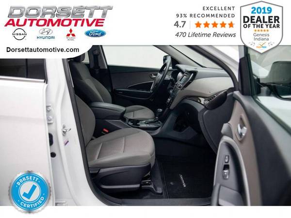 2018 Hyundai Santa Fe Sport hatchback Pearl White - cars & trucks -... for sale in Terre Haute, IN – photo 18