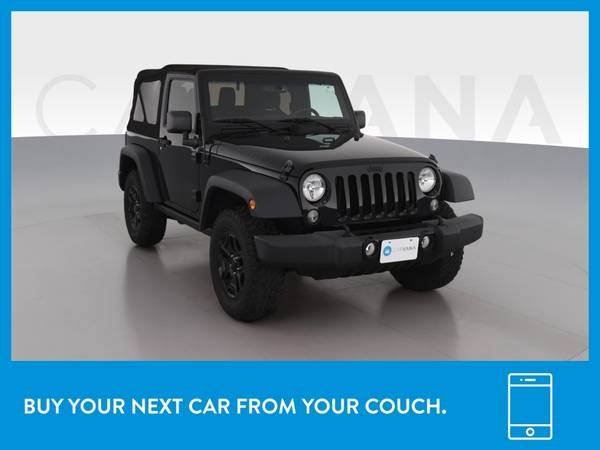 2015 Jeep Wrangler Willys Wheeler Sport Utility 2D suv Black for sale in Columbus, OH – photo 12