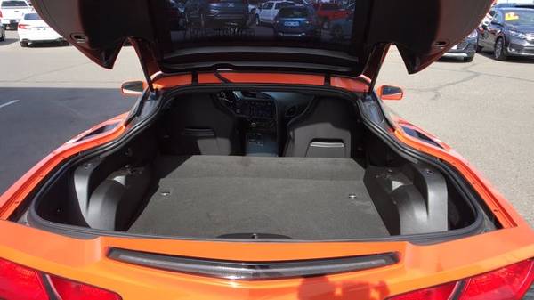 2019 Chevy Chevrolet Corvette 1LT Convertible Orange for sale in Reno, NV – photo 7