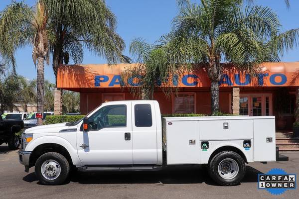 2016 Ford F-350 F350 XLT 4x4 Utility Work Service Diesel Truck #27119 for sale in Fontana, CA – photo 4