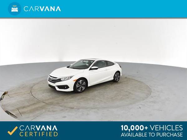 2017 Honda Civic EX-L Coupe 2D coupe WHITE - FINANCE ONLINE for sale in Las Vegas, NV – photo 6