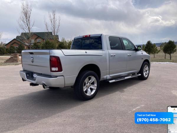 2013 RAM 1500 4WD Crew Cab 140 5 Sport - CALL/TEXT TODAY! - cars & for sale in Sterling, CO – photo 8