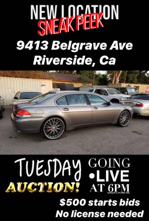 Auction today Tuesday 6p(No license needed)Cash/credit ok-bids start... for sale in Riverside, CA – photo 8