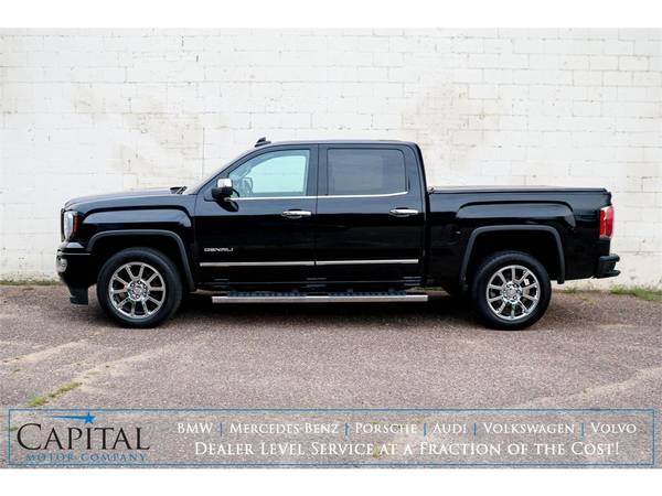 1 Owner GMC Denali Sierra 1500 Crew Cab 4x4 Short Bed w/WARRANTY! -... for sale in Eau Claire, ND – photo 2