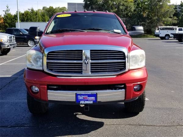 2009 *Dodge* *Ram* *3500* Laramie Mega Cab pickup Inferno Red Crystal for sale in Waterford Township, MI – photo 8