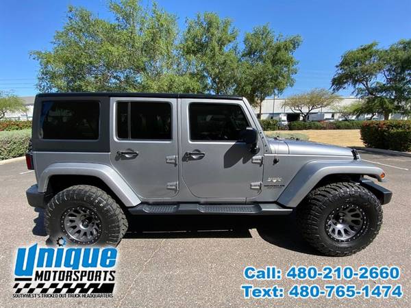 2017 JEEP WRANGLER UNLIMITED SAHARA 4WD 4DR UNIQUE TRUCKS - cars & for sale in Tempe, NM – photo 7