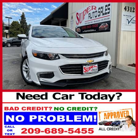 1995 Down & 299 Per Month on this Clean 2018 Chevy Malibu LT! for sale in Modesto, CA – photo 2