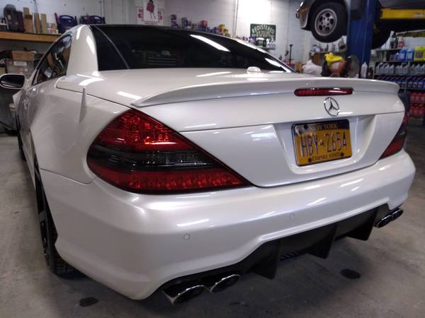 GORGEOUS 2007 MERCEDES BENZ SL550 SL63 AMG MODS CONVERTIBLE 77K MILES for sale in Melville, NY – photo 7