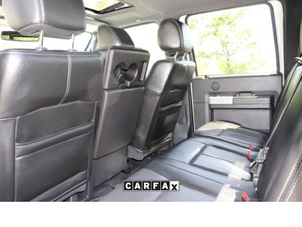 Customized 2015 Ford F350 Super Duty Crew Cab Lariat Pickup 4D 6 3/4 for sale in Folsom, CA – photo 14