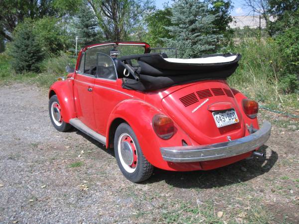 1976 VW Super Beetle Convertible for sale in MONTROSE, CO – photo 2