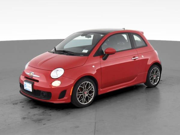2015 FIAT 500 Abarth Hatchback 2D hatchback Red - FINANCE ONLINE -... for sale in Indianapolis, IN – photo 3