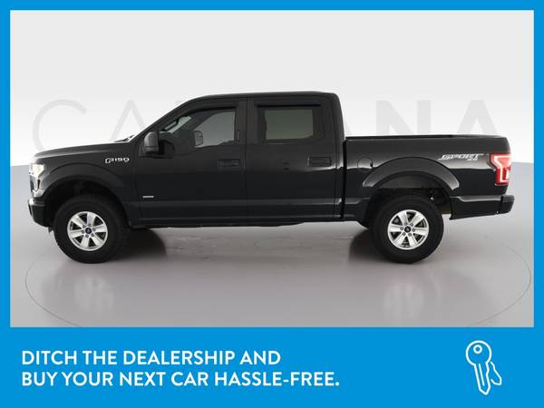 2015 Ford F150 SuperCrew Cab XL Pickup 4D 5 1/2 ft pickup Black for sale in Spring Hill, FL – photo 4