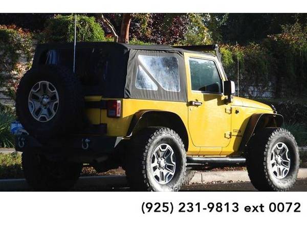 2011 Jeep Wrangler SUV Sport 2D Sport Utility (Yellow) for sale in Brentwood, CA – photo 3