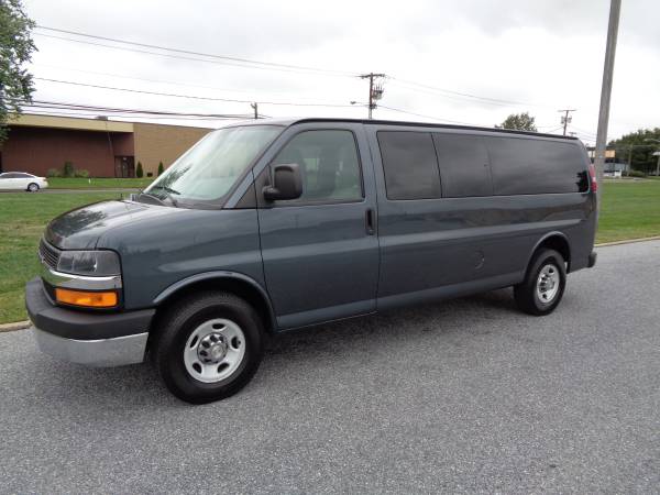 2014 CHEVROLET EXPRESS 15-PASSENGER 3500, EXTENDED! CLEAN, 1-OWNER!! for sale in PALMYRA, DE – photo 2