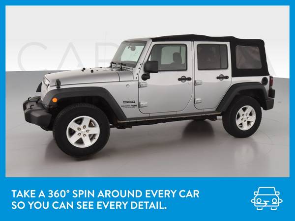 2018 Jeep Wrangler Unlimited Sport S (JK) Sport Utility 4D suv for sale in irving, TX – photo 3