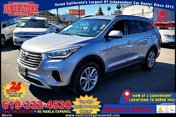 2018 HYUNDAI SANTA FE SE SUV-EZ FINANCING-LOW DOWN! - cars & trucks... for sale in El Cajon, CA – photo 12