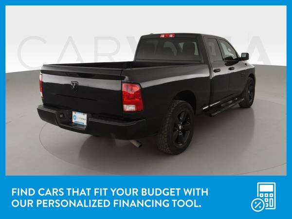 2017 Ram 1500 Quad Cab Express Pickup 4D 6 1/3 ft pickup Black for sale in Waco, TX – photo 8