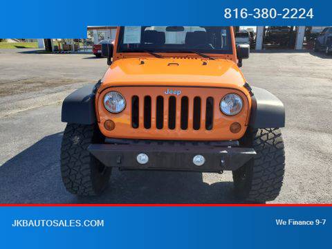 2012 Jeep Wrangler 4WD Sport SUV 2D Trades Welcome Financing Available for sale in Harrisonville, MO – photo 13