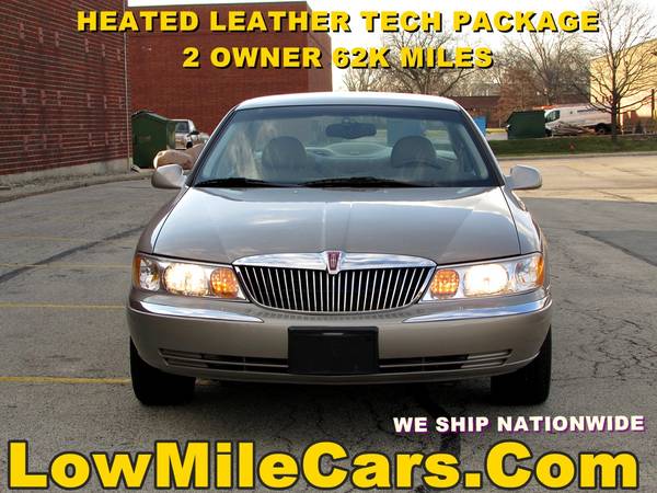 low miles 2001 Lincoln continental sedan 61k - cars & trucks - by... for sale in Willowbrook, IL – photo 2