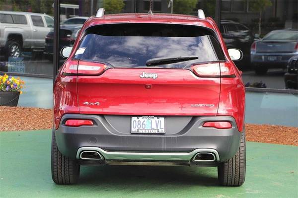 2016 Jeep Cherokee 4x4 4WD Limited SUV - - by dealer for sale in Gresham, OR – photo 6