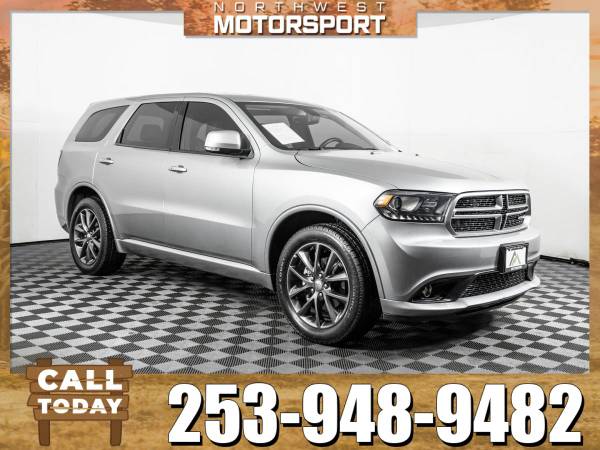 *LEATHER* 2018 *Dodge Durango* GT AWD for sale in PUYALLUP, WA