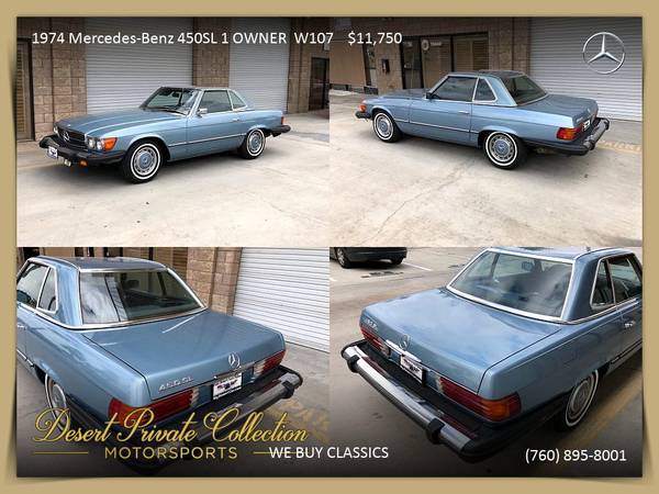 1983 Mercedes-Benz 380SL Low Miles for sale by Desert Private... for sale in Palm Desert, TX – photo 13