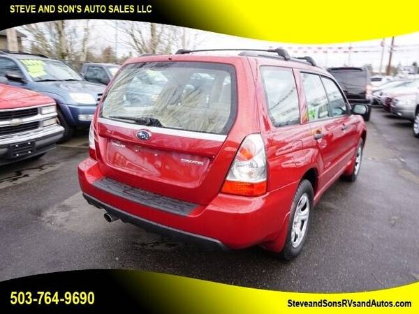 2007 Subaru Forester 2 5 X AWD 4dr Wagon (2 5L F4 4A) - cars & for sale in Happy valley, OR – photo 23