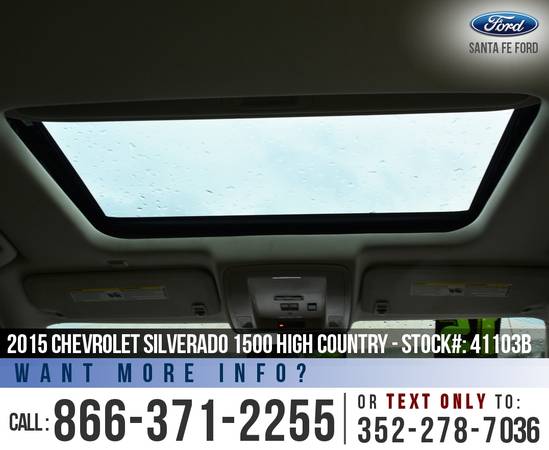 2015 Chevy Silverado 1500 High Country Leather Seats for sale in Alachua, FL – photo 21