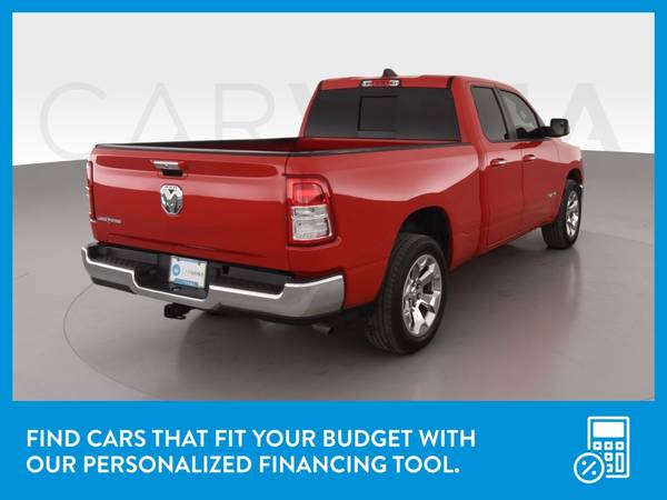 2019 Ram 1500 Quad Cab Big Horn Pickup 4D 6 1/3 ft pickup Red for sale in Yuba City, CA – photo 8