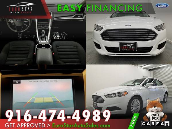 2016 Ford *Fusion* *Hybrid* *SE* *Hybrid* FOR ONLY $256 /mo!! TEST... for sale in Rancho Cordova, CA – photo 3