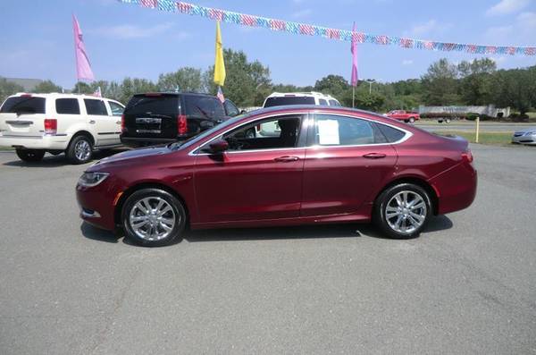 2015 Chrysler 200 Limited 4dr Sedan RED * AS LOW AS $1,295 DOWN * for sale in Monroe, NC – photo 4