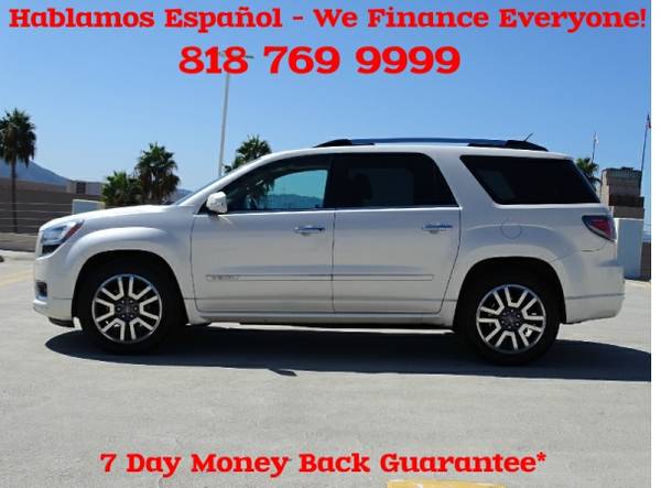 2013 GMC Acadia Denali Pearl White, Dual Sun Roof, Heated/Cooled... for sale in North Hollywood, CA – photo 4