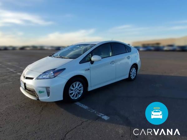 2014 Toyota Prius Plugin Hybrid Hatchback 4D hatchback White -... for sale in Washington, District Of Columbia – photo 3
